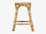 House Doctor, Trenza, Skammel, Natur, Rattan, H:50 x Dia:30 cm