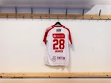 #28 Andreas Aagreens matchworn trøje i str. XL
