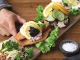 Gavekort på 10 x Luksus smørrebrød fra Føtex delikatessen (Skal forudbestilles)