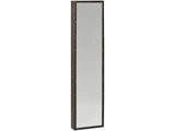 Ib Laursen, Brooklyn, Vægskab, Antik sort, Spejl, Metal, B:33,5 x H:145,5 x D:11,5 cm