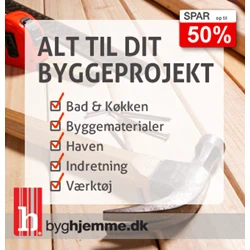 Gavekort på kr. 500 til Byghjemme.dk