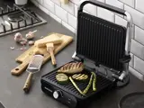 Nordic Sense, Paninigrill aft. plader, Sort, 2000 watt, L:28 x B:23 cm  