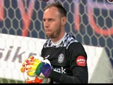 Matchworn Keepers handske fra Nicklas Dannevang (Pride edition)