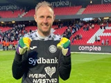 Matchworn Keepers handske fra Nicklas Dannevang (Pride edition)
