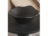 Holmen, Nero, Skål, Sort, Metal, H:8,5 x Dia:21,5 cm