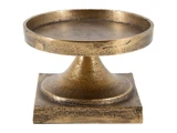 Holmen, Porto, Lysestage, Antik guld, Metal, H:9,5 x Dia:14 cm
