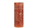 Ib Laursen, Rustiklys, Rustic Brown, Stearin, Dia:7 x H:18 cm