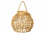 Lauvring, Atlas, Lanterne, Natur, Glas, Ø:40 x H:35 cm