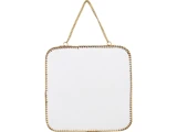 Ib Laursen, Spejl m/kæde, Messing, Spejl, H:21 x B:0,4 x L:20,2 cm