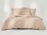 Sekan Studio, 2 Sæt, Percale, Sengesæt, Valnød, 100% økologisk bomuld, B:140xL:200 / B:60xL:63 cm