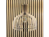 Hængelampe af lameller