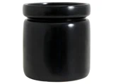 Nordal, Isa, Urtepotte, Sort, Stentøj, H:27,5 x Dia:25 cm