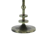 Light & Living, YAIRA, Lysestage, Nickel grøn antique, Jern, Ø:14,5 x H:46 cm