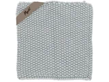 Ib Laursen, Mynte, Grydelap, Karklud, Nordic sky, Strikket, 100% bomuld, B:22 x L:22 cm