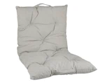 Ib Laursen, Charlie, Madrashynde, Mørkeblå, Råhvid Bomuld, Polyester, B:50 x H:8 x L:100 cm