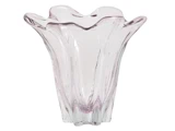 Flotta vase i lyserød glas fra Nordal