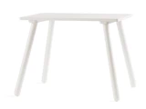 Kids concept, Bord, Hvid, Bøg, MDF, L:58 x B:40 x H:45 cm