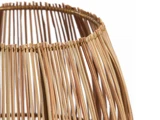 Light & Living, EVISA, Fyrfadsstage, Natur, Rattan, Ø:20 x H:22 cm