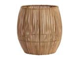 Light & Living, EVISA, Fyrfadsstage, Natur, Rattan, Ø:25 x H:27 cm