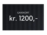 Gavekort kr. 1200,- til Thiele Frederikshavn
