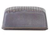 Bloomingville, Raben, Smørboks, Grå, Stentøj, L:14 x H:6 x B:10 cm