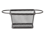 Bloomingville, Enes, Kurv, Sort, Rustfri Stål, L:16 x H:6,5 x B:8 cm