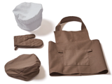 FLEXA, Kokke, Kostume, Brun, Bomuld, Fra 2 år
