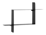 Nordal, MOCA, Hylde, Sort, Jern, H:50 x B:69,5 x D:14 cm