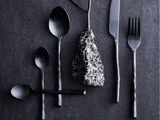 Muubs, Bestiksæt, Gunmetal, 16 dele, Rustfrit stål, L:25 cm 