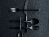 Muubs, Bestiksæt, Gunmetal, 16 dele, Rustfrit stål, L:25 cm 