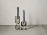 Lene Bjerre, Silma stage, mørkegrå, glas, L5xB5xH16,6 cm