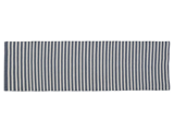 Lene Bjerre, Strivie, Vendbart, Gulvtæppe, Grå, Råhvid, 100% Genanvendt plast, L:240 x B:70 cm