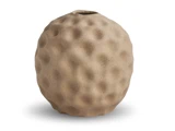 Cooee Design, Seedpod, Vase, Walnut, Keramik, H:14 x Dia:18,5 cm