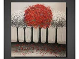 Maleri "Ambious Red" fra MyNewArt