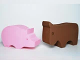 Animal Farm- & Nordic Animals fra Danish Design Units - gris og ko