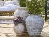 Lene Bjerre, Anna, krukke, håndlavet, keramik, antik grå, B: 52 H: 59,5 Ø: 52 cm