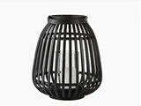 Villa Collection, Asra, Lanterne, Bambus, Sort,  D:25 H:30 
