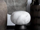 2 stk. Fog lanterner I sort/hvis marmor fra House Doctor