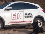 Komplet installeret tyverialarm til private eller sommerhuset fra EK Alarm og Sikring