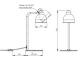 Frandsen Industry Bordlampe Messing