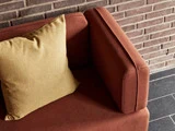 Block Sofa Rødbrun fra Hübsch