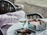 2 stk. madkasser med sølv finish fra House Doctor