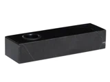 Hübsch, Brick, Lysestage, Sort, Marmor, L:15 x B:5 x H:3 cm