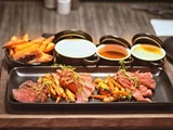 3-retters menu for 4 personer på Butcher Steakhouse i Esbjerg