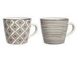 12 stk. sorte Casablanca krus fra Ib Laursen