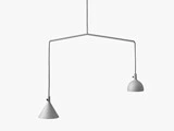Menu, Cast pendant Lampe shape 4, Aluminum