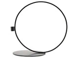 Cirque lysestage i sort fra House Doctor - H: 33 cm