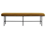Comma bænk i karry gul fra House Doctor - L: 160 cm
