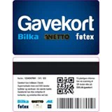 Gavekort til Netto, Føtex og Bilka på 300 kr.