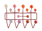 Eames - Hang It All knagerække (rødlige toner) fra Casanova.dk